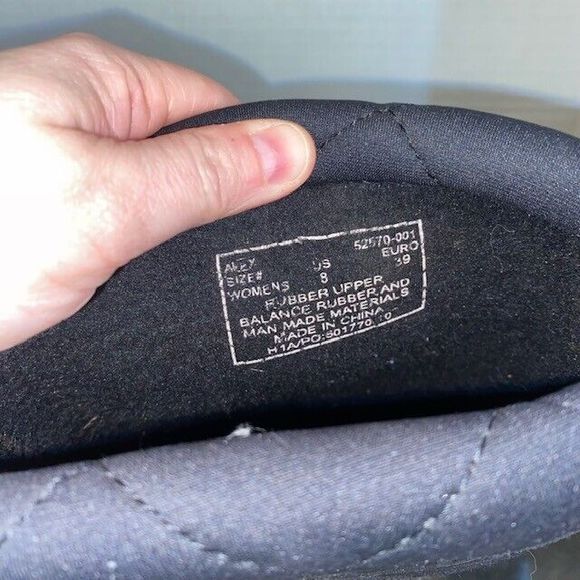 Bogs Womens Alex Waterproof Black Lined Rainboots Boots Size 8 Fold Over - Picture 5 of 6